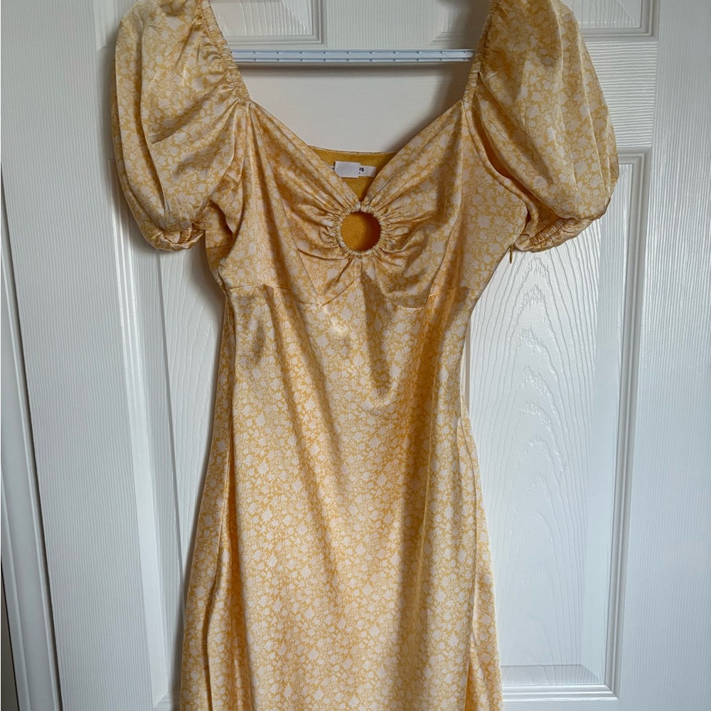 Glamorous - Puff sleeve mini printed dress
